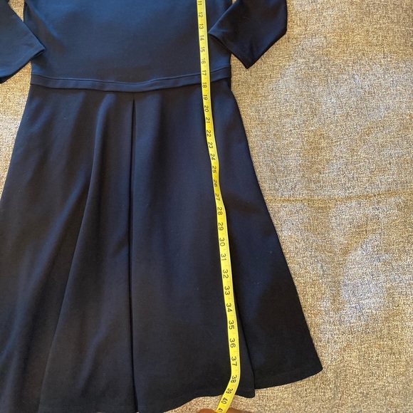 Reiss Hawn Fit and Flare Black Dress | 10 - Picture 11 of 12